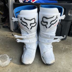 Motion Boots Fox Racing, White, Size 7 EU 40